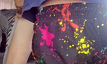 tight teen gets creampie close up