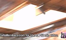 Hollie vibrates wet pussy to orgasm