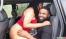 Pretty Sexy Girl Picked Up in Village for Wild Outdoor Car Fuck