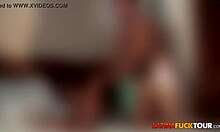 Amateur Latina Bends Over For Monster Cock