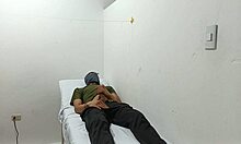 Kinky doctor jerking off in the office 😏