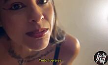 tratando al cornudo como mi cenicero porque puedo subtítulos en español