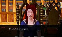 Teen with small tits, do you like my big ass in this homemade game?