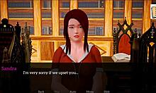 Teen with small tits, do you like my big ass in this homemade game?