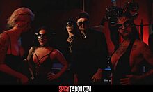 Public Threesome Sex