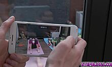 Babes Ashley Lane And Izzy Lush Devour Stud's Hard Cock