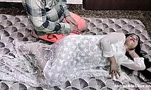 Skinny indian milf burns with intense sex