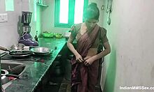 indian couple fucking in kitchen