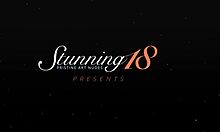 slim brunette calla a moisturizes her body