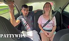 FUCKING in the CAR while he DRIVES
