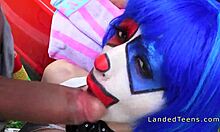 Teen Clown Banging