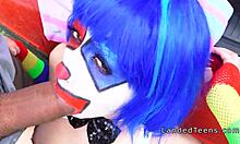 Teen Clown Banging