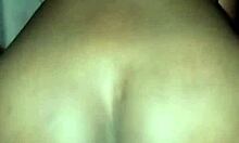 Ebony Babe Rides Big Black Cock Hard For Creampie