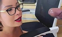 Man, this Asian lawyer is banging her new BBC intern raw!