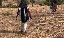 Quick doggystyle fuck on mountain top