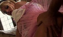 Pretty Blonde Teen Stacy Saran Feels Passion For Old Man Fuck