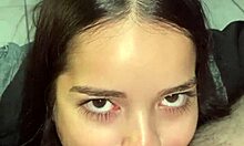 Debora prado's deepthroat blowjob and reverse ride before bed