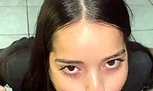 Debora prado's deepthroat blowjob and reverse ride before bed