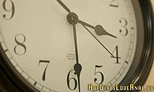 Lesbian Milf Toys Teen In Classroom