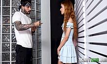 Chloe and Mike Zander Pound Petite 18+ Ass Hard