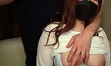 licking and fingering asian girl's big boobs to intense pleasure