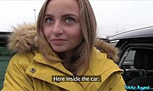 public agent - petite 18+ blonde college girl cums hard on cock 😜