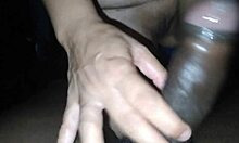 cumming on top of the big dick