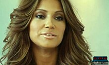 I’m obsessed with this Jennifer Lopez lookalike stripping naked for Playboy!