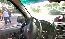 Giving road head on Vegas Boulevard