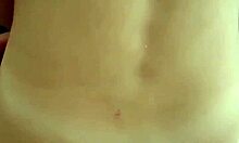 I fuck my wife's chubby friend doggystyle with big pussy close-up cum on belly