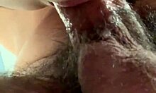 Rare beauty deepthroats big cock with girlfriend's help!