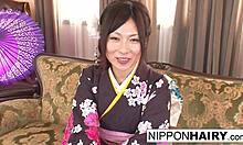 Japanese Geisha Gets Tied Up And Played With