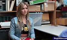 i'm the sexy blonde thief blair williams, got fucked by nasty lp officer