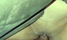 I fuck my wife's chubby friend doggystyle with big pussy close-up cum on belly