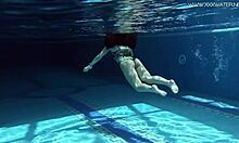 Diana Rius with Hot Tits Underwater!