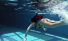 Diana Rius with Hot Tits Underwater!