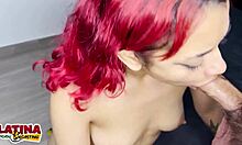 Emily Sinner's First Time Latina Porn Casting With Goth Look