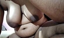 19 year old air hostess in hotel with huge old friend