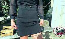 irina et ses gros seins samuse avec une bite