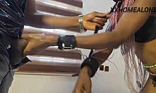 petite teen dominated in bondage by big fat cock