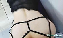 When Everyone Leaves Work, This Slut Starts Deepthroating And Fucking Outdoors For POV Cumshot.