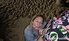Intriguing Fucked the Young 18+ Girl at Night on Beach