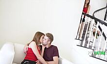 Look at these stepsisters tricking the boyfriend into a threesome!