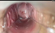 orgasmo vaginal captado en un close-up casero