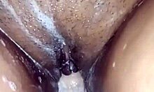 Latina Brunette Babe Dildos Ass In Shower