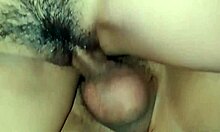 Latina Student Rides Wildly In Bedroom Action