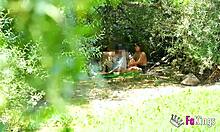 Summer pickups roll on, Elena De La Vega hunts guys to screw outside