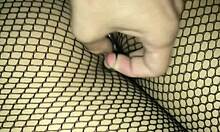 Skinny Latina Sneaks with Hermanastro for Late-Night Hardcore Action