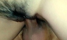 Latina Student Rides Wildly In Bedroom Action