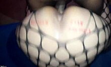 Culazo blanco interracial bent over in doggystyle action with big ass couple.